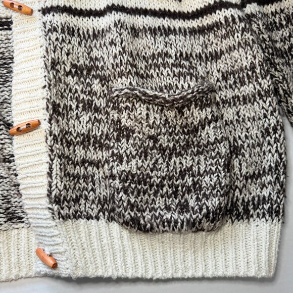 MOTHER The Long Drop Cardigan “The Good And The Bad” Yin Yang Sweater Oversized - Picture 9 of 15